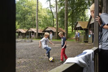 Groepsaccommodatie Vierhouten - Boomklever - Slaaphutjes