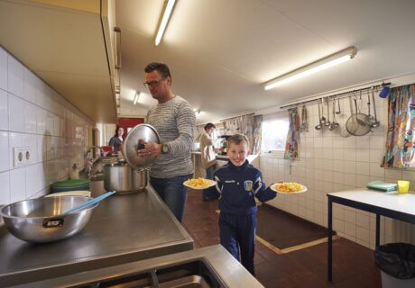 Groepsaccommodatie Stroe - Keuken