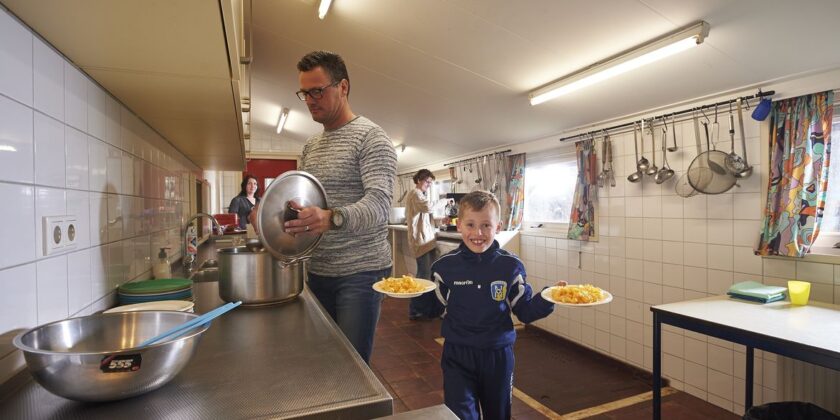 Groepsaccommodatie Stroe - Keuken