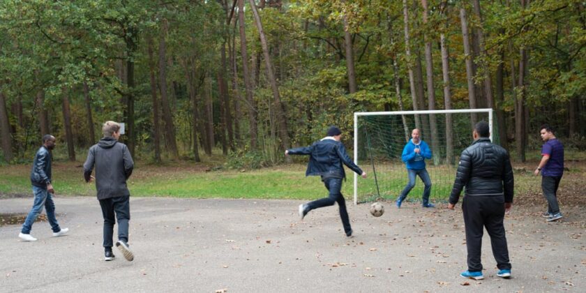 Voetbalveld