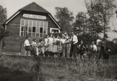 Oude foto Rode Valkennest