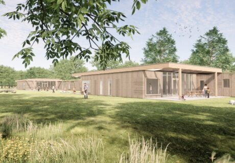 Nieuwbouw Vierhouten - Aanblik recreatiezaal
